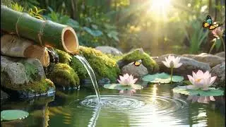 💧 Deep Night Bamboo Flow & Piano Calm | Music for Rest & Recovery