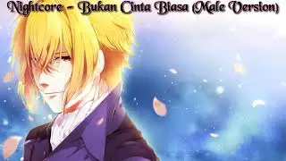 Nightcore - Bukan Cinta Biasa (Male Version)