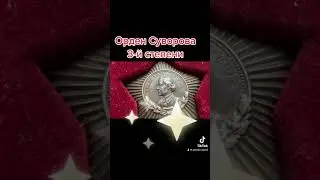 Орден Суворова 3-й степени