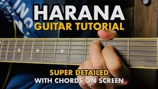 Harana Guitar Tutorial - Parokya ni Edgar - Easy Chords on Acoustic - No Capo - Songs for Beginners