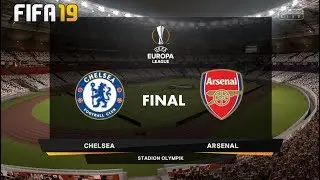 Chelsea Vs Arsenal ! FIFA 19 Prediction ! UEFA EUROPA LEAGUE FINAL 2018/19