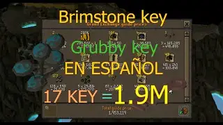 17 Brimstone key  1.9M  and  Grubby key osrs