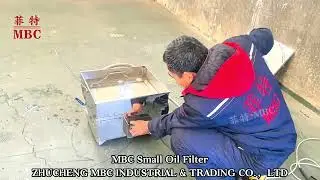 MBC油炸机MBC Deep fryer, oil filter, small equipment with big functions, experimental results begin 🔛