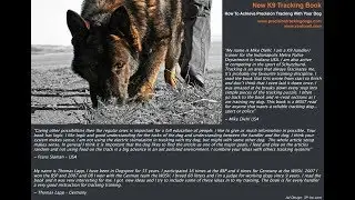 Tracking Dog Training With Precision - www precisiontrackingdogs.com