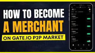 Станьте продавцом на Gate.io P2P &mdash; разберитесь в этом за несколько минут.
