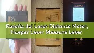Rese&ntilde;a del Laser Distance Meter, Huepar Laser Measure Laser Measuring Tool Digital Laser Distance Me