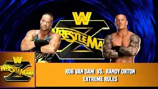 #wwe Rob Van Dam vs Randy Orton Extreme Rules Full Match #4k