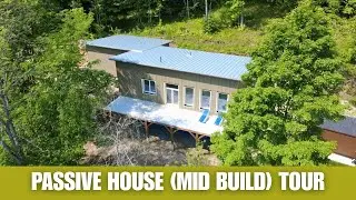 Passive House Mid-Build Tour | Perfect for Nature Lovers
