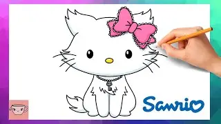 How To Draw Charmmy Kitty | Cute Cat Sanrio | Easy Drawing Tutorial