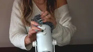 Dreamy Fluffy Mic massage + nail tapping 🐻☁️✨