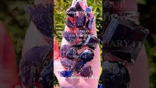 Iolite Cuff Rings launch on this week's live sales on IG #jewelry #crystaljewelry #iolite