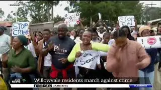 Willowvale residents march against crime