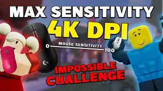 Trying Arsenal Refreshed on MAX Sensitivity (4000 DPI + Insane Settings)