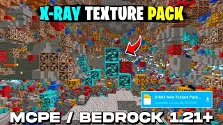 X-RAY PACK FOR MINECRAFT PE 1.21.80 | New Xray Mod For MCPE 1.21.80