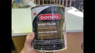 Bondo wood Filler...Let me show you why it's my favorite