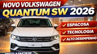 Volkswagen Quantum SW 2026: A Perua Moderna Que Entrega Espa&ccedil;o, Tecnologia e Conforto para a Fam&iacute;lia