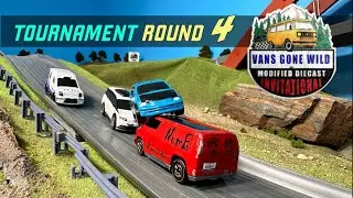 VANS GONE WILD! | R4 of 4 | Modified Diecast Racing.