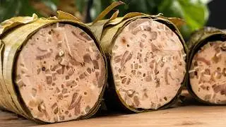 Chả Lụa Gân tai heo kiểu mới không xay không nhồi : Bí mật nằm ở nguyên liệu mua ở đâu cũng có này