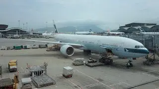Cathay Pacific | Hong Kong - Toronto | Takeoff | Boeing 777-300ER | CX828