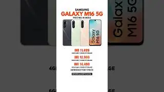 Samsung Galaxy M16 5G Launched #galaxym16 #samsunggalaxym16