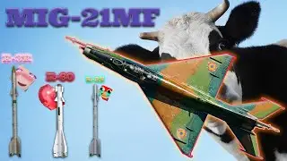 MIG-21MF War Thunder gameplay footage