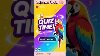 🐦Can Birds Fly BACKWARDS? Test Your Knowledge! #ScienceQuiz