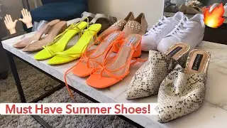 MY SUMMER SHOE COLLECTION 2020 | YOU NEED THESE | TORY BURCH, STEVE MADDEN, MARC FISHER & MORE