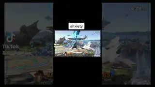 anxiety #shorts #smash #smashbros #smashultimate #ssbu #supersmashbros #videogames #gaming #clip