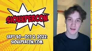 Promotional Video for 2022 SiouxperCon Guest: Matt Lintz