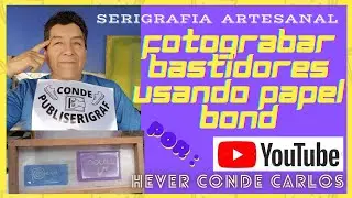 TALLER DE SERIGRAFIA ARTESANAL,  FOTOGRABADO  EN BASTIDORES UTILISANDO PAPEL BOND.