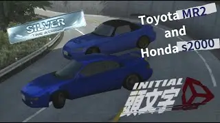 initial unity toyota MR2 and honda s2000 silver medal
