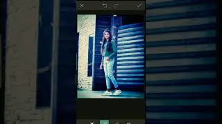 blue tone photo editing #shorts #short #lightroom #snapseed #photography #snapseedphotoediting