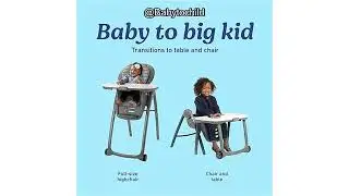 Is the Graco Table2Table Premier 7 in 1 High Chair the Last Chair You'll Ever Need? Review.