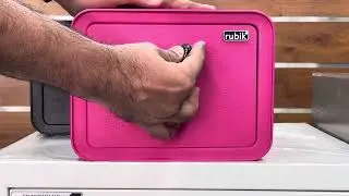 Rubik mini safe box with slot (Code: 1234#)