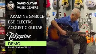 Takamine GN30CE-BSB Electro Acoustic Guitar Demonstration | Guitar Demo