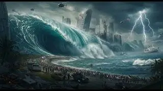 [4K] GIGA TSUNAMI 2025: Skyscrapers Crumble as the Ocean Rises (AI Cinematic)