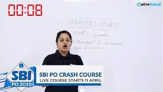 SBI PO Crash Course By Oliveboard | Learn English