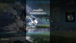 Juventus Goal Explosion in Rocket League  #rocketleague #itemshop #juventus