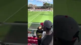 Kalamashaka s Roba Oteraw vibing with Governor of Nairobi Sakaja at the opening of Dandora stadium