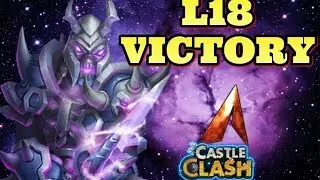 Castle Clash Hero Trials L18 Victory!