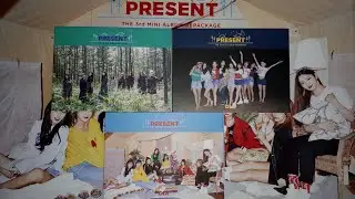 Unboxing DIA 다이아 3rd Mini Album Repackage《PRESENT》(Good Morning, Good Evening & Good Night Edition)
