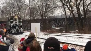 Polar Express arrives in Philipsburg NJ