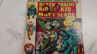 EP 199 The Black Rider Western Gunfighters. #11 1972 from Marvel Comics by Jack Kirby.