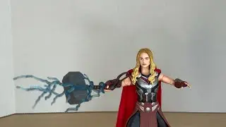 Marvel Legends Thor: Love and Thunder Korg BAF Wave Mighty Thor Action Figure Review