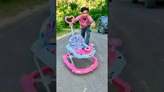 Notun akta baby adjustable walker 😍 #unboxing & #fitting