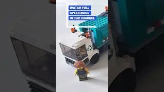 LEGO Recycling Truck &ndash; Building the Front Cabin 🚛♻️ (60386)