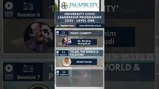 [Islamicity Civic Leadership Programme for University Students]