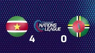 #CNationsLeague | Suriname vs Dominica [Week 3: Day 2, November 15]