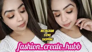 Instagram store shopping || fashion_create_hubb || Golden look || Taruneet kaur||