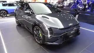 KIA EV4 GT 2026 — Экстерьер и интерьер — Брюссельский автосалон 2026